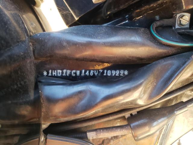 1HD1FCW146Y710922 - 2006 HARLEY-DAVIDSON FLHTCUI BLACK photo 9