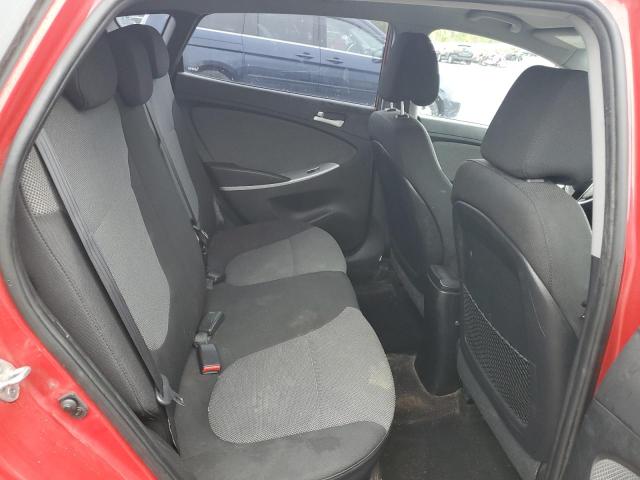 KMHCT5AE8DU088947 - 2013 HYUNDAI ACCENT GLS RED photo 10