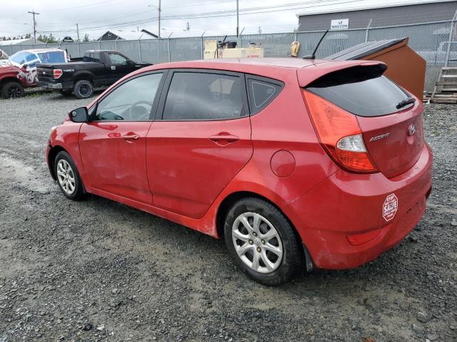 KMHCT5AE8DU088947 - 2013 HYUNDAI ACCENT GLS RED photo 2