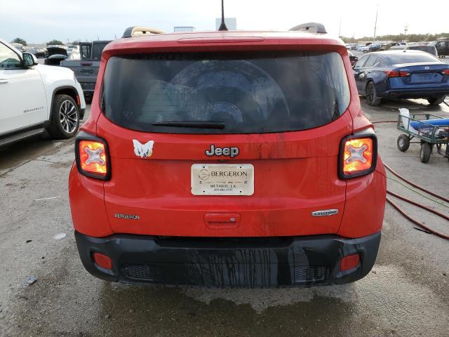 ZACCJABB2JPJ29980 - 2018 JEEP RENEGADE LATITUDE RED photo 6