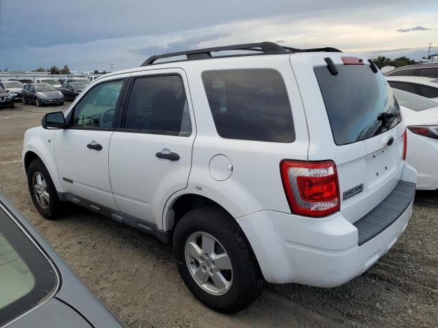 1FMCU93118KC98046 - 2008 FORD ESCAPE XLT WHITE photo 2