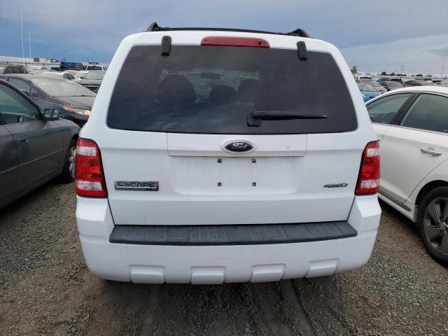 1FMCU93118KC98046 - 2008 FORD ESCAPE XLT WHITE photo 6