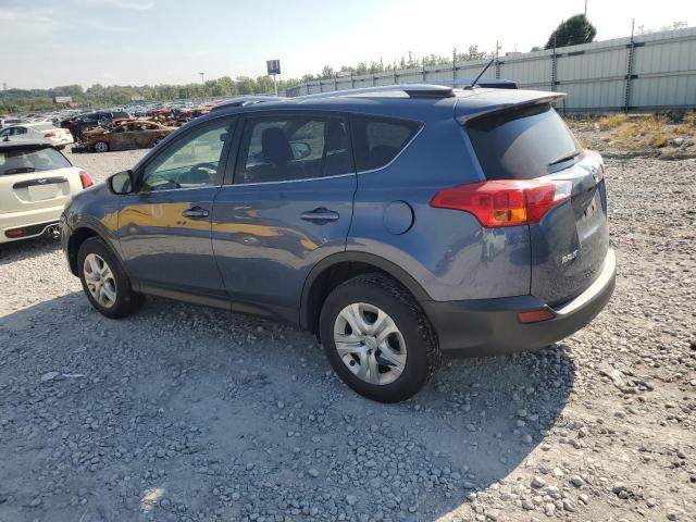 JTMZFREV0ED040349 - 2014 TOYOTA RAV4 LE BLUE photo 2