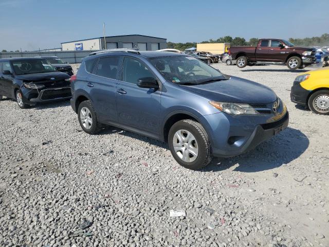 JTMZFREV0ED040349 - 2014 TOYOTA RAV4 LE BLUE photo 4