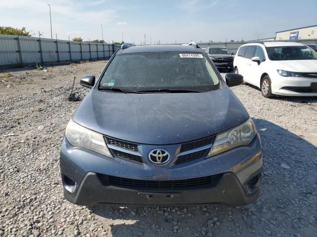 JTMZFREV0ED040349 - 2014 TOYOTA RAV4 LE BLUE photo 5