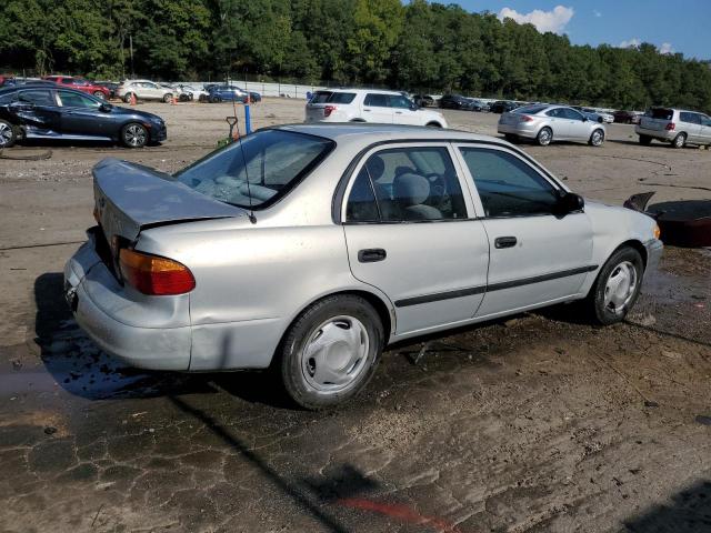 1Y1SK52842Z408689 - 2002 CHEVROLET GEO PRIZM BASE SILVER photo 3