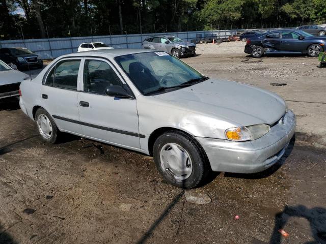 1Y1SK52842Z408689 - 2002 CHEVROLET GEO PRIZM BASE SILVER photo 4
