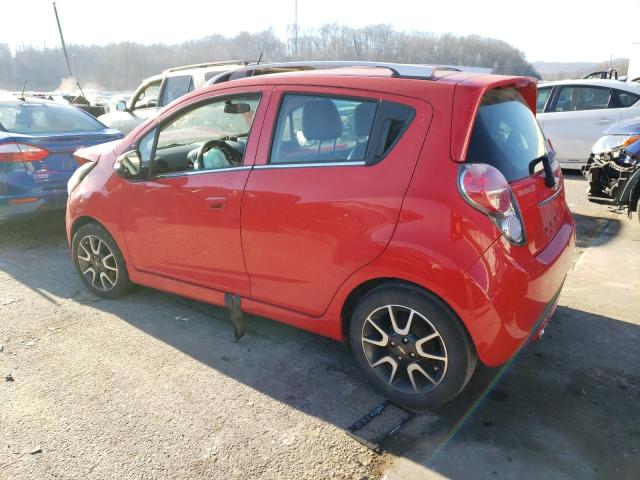 KL8CF6S90EC529120 - 2014 CHEVROLET SPARK 2LT RED photo 2