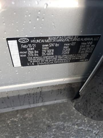 5NMS2DAJ1PH553333 - 2023 HYUNDAI SANTA FE SEL Gümüş foto 13