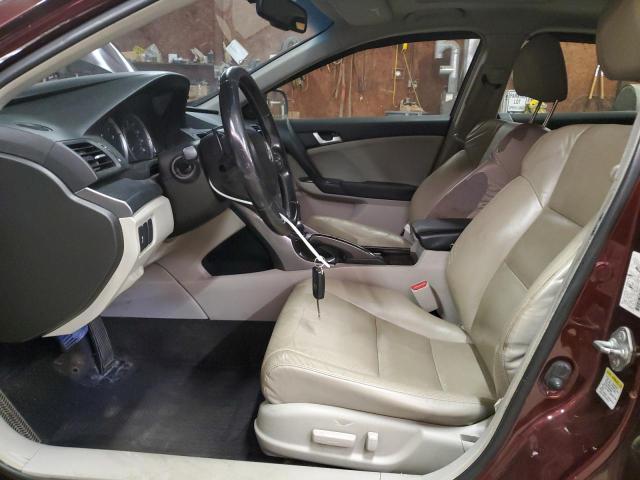JH4CU2F63BC010031 - 2011 ACURA TSX PURPLE photo 7