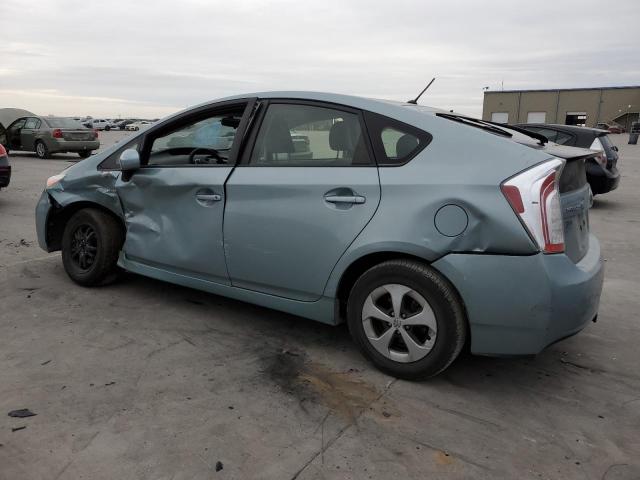 JTDKN3DU0D1648883 - 2013 TOYOTA PRIUS GREEN photo 2