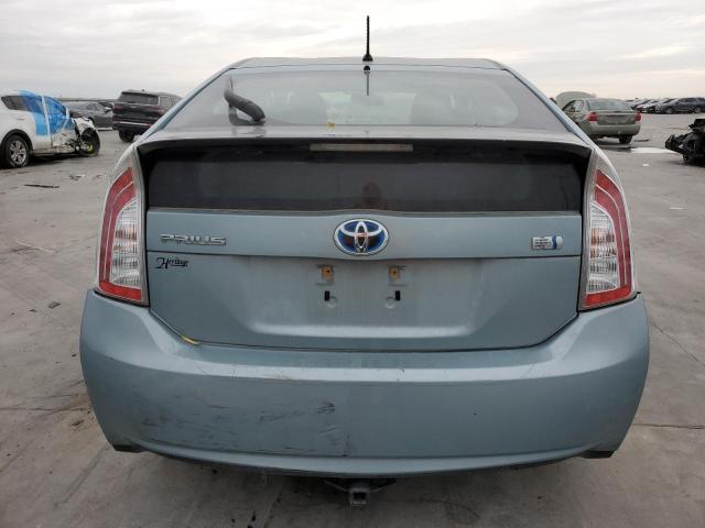 JTDKN3DU0D1648883 - 2013 TOYOTA PRIUS GREEN photo 6