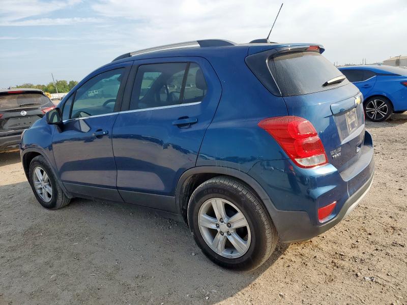 3GNCJLSB7LL184636 - 2020 CHEVROLET TRAX 1LT BLUE photo 2