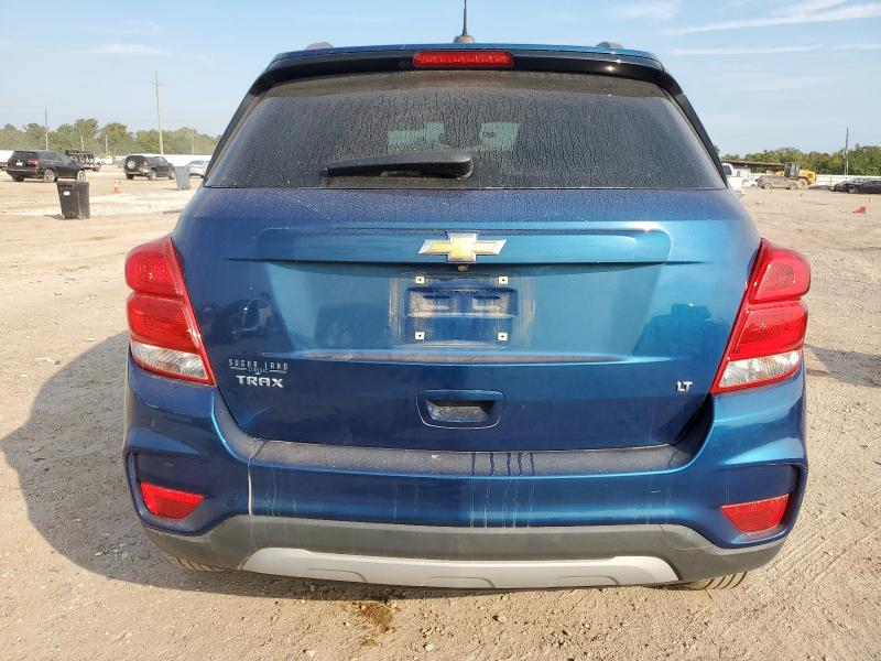 3GNCJLSB7LL184636 - 2020 CHEVROLET TRAX 1LT BLUE photo 6