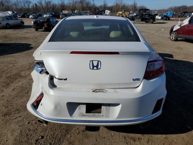 1HGCT2B85FA008845 - 2015 HONDA ACCORD EXL WHITE photo 6