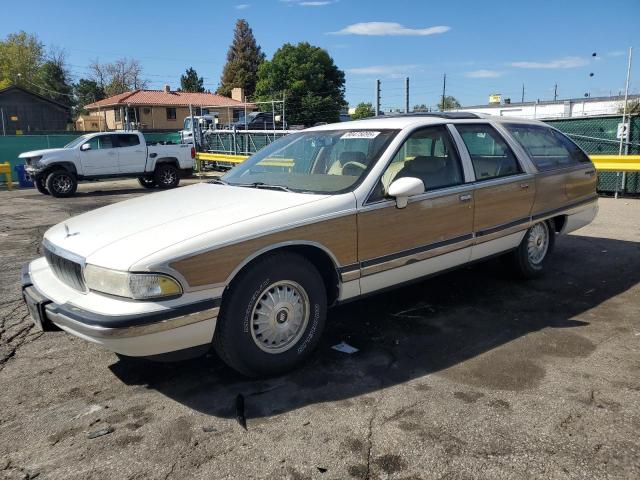 1G4BR8372NW410417 - 1992 BUICK ROADMASTER ESTATE WHITE photo 1