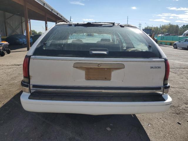 1G4BR8372NW410417 - 1992 BUICK ROADMASTER ESTATE WHITE photo 6