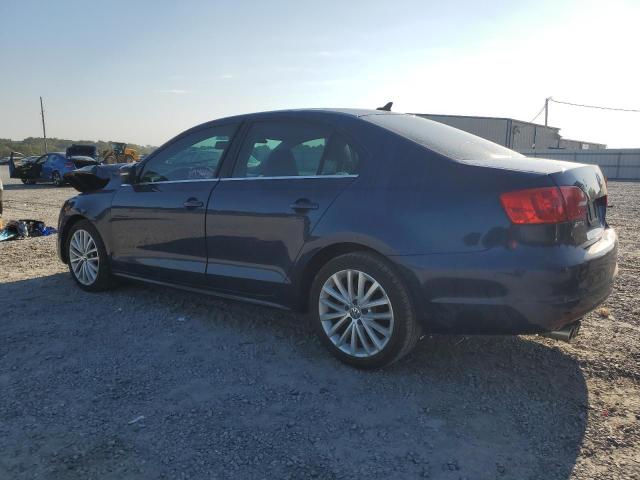 3VWLZ7AJ6BM078797 - 2011 VOLKSWAGEN JETTA SEL BLUE photo 2