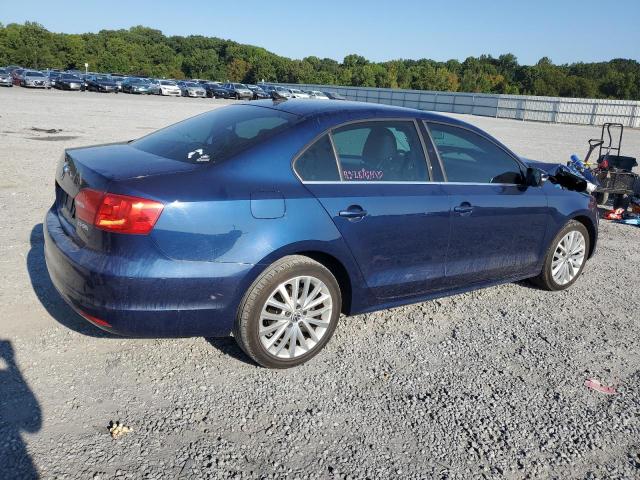 3VWLZ7AJ6BM078797 - 2011 VOLKSWAGEN JETTA SEL BLUE photo 3
