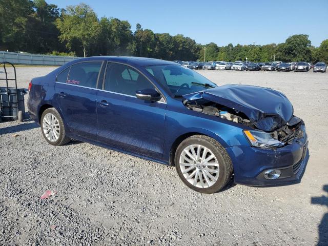 3VWLZ7AJ6BM078797 - 2011 VOLKSWAGEN JETTA SEL BLUE photo 4