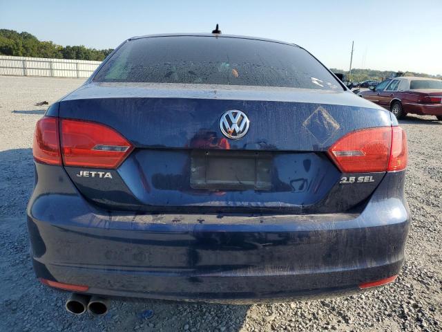 3VWLZ7AJ6BM078797 - 2011 VOLKSWAGEN JETTA SEL BLUE photo 6