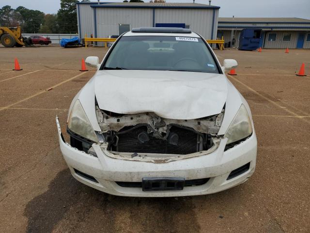 JHMCN36526C001322 - 2006 HONDA ACCORD HYBRID WHITE photo 5