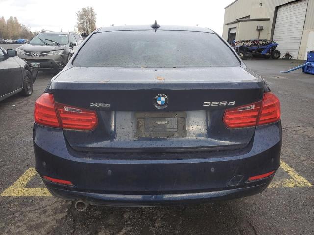 WBA3D5C55EKX97425 - 2014 BMW 328 D XDRIVE BLUE photo 6