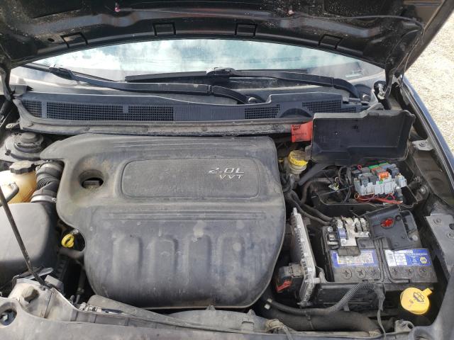 1C3CDFAA0ED854504 - 2014 DODGE DART SE შავი ფოტო 14