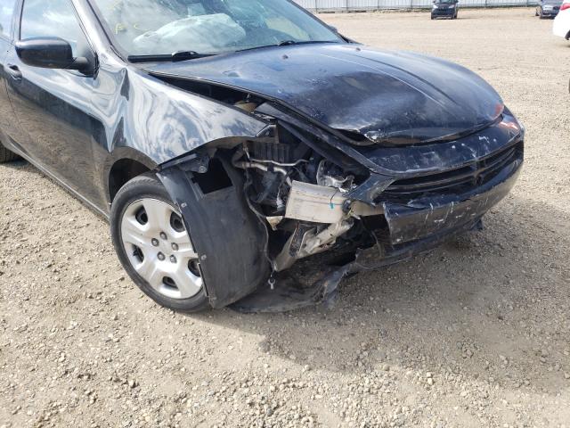 1C3CDFAA0ED854504 - 2014 DODGE DART SE შავი ფოტო 17