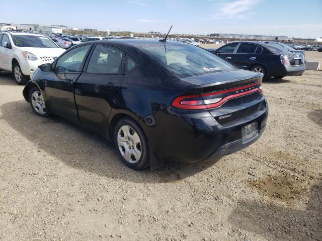 1C3CDFAA0ED854504 - 2014 DODGE DART SE შავი ფოტო 5