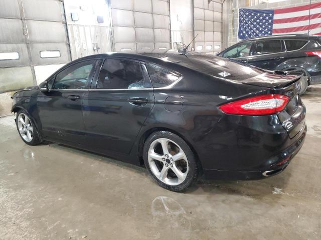 3FA6P0H93DR194687 - 2013 FORD FUSION SE BLACK photo 2