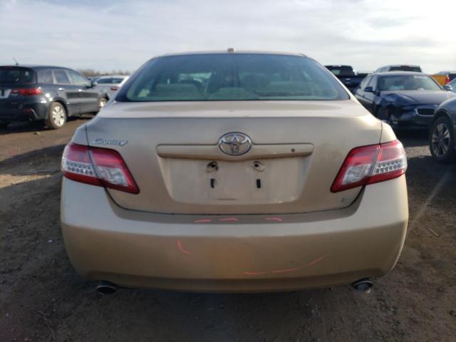 4T1BK3EK6AU114623 - 2010 TOYOTA CAMRY SE GOLD photo 6