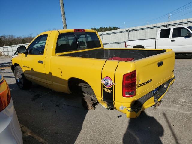 1D7HA16D44J258768 - 2004 DODGE RAM 1500 ST YELLOW photo 2