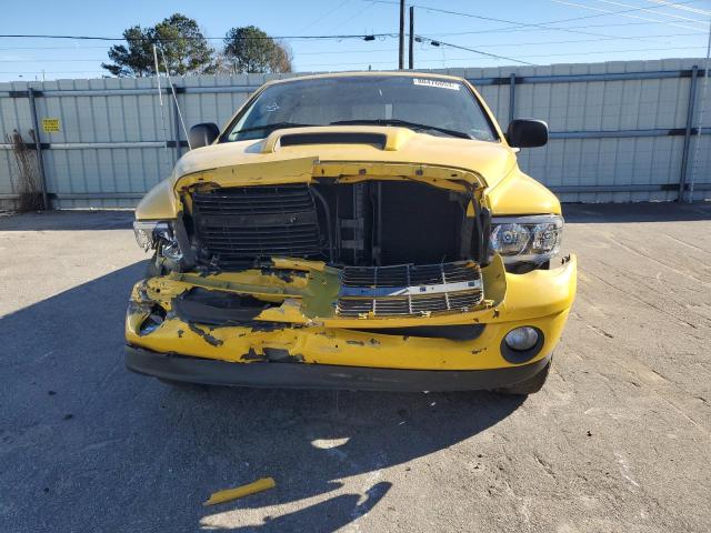 1D7HA16D44J258768 - 2004 DODGE RAM 1500 ST YELLOW photo 5