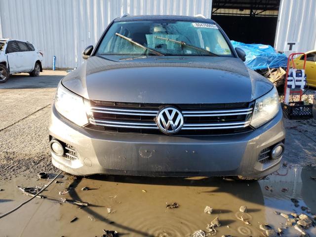 WVGBV7AX0DW006295 - 2013 VOLKSWAGEN TIGUAN S GRAY photo 5