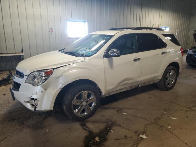 1GNALDEK3EZ129485 - 2014 CHEVROLET EQUINOX LTZ WHITE photo 1