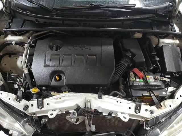 2T1BURHE7FC313756 - 2015 TOYOTA COROLLA L WHITE photo 11