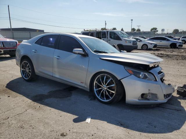 1G11J5SX4DF201727 - 2013 CHEVROLET MALIBU LTZ SILVER photo 4