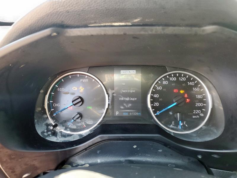 2T3RWRFV1NW134743 - 2022 TOYOTA RAV4 XLE BLACK photo 9