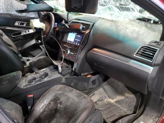 1FM5K8GT2HGA02135 - 2017 FORD EXPLORER SPORT Qırmızı foto 8
