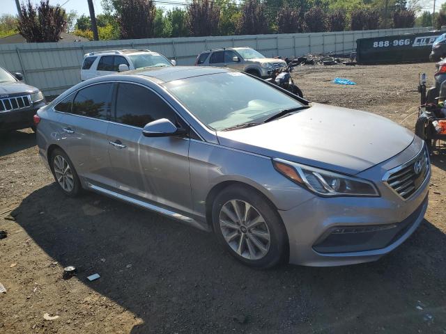 5NPE34AF9GH326187 - 2016 HYUNDAI SONATA SPORT SILVER photo 4