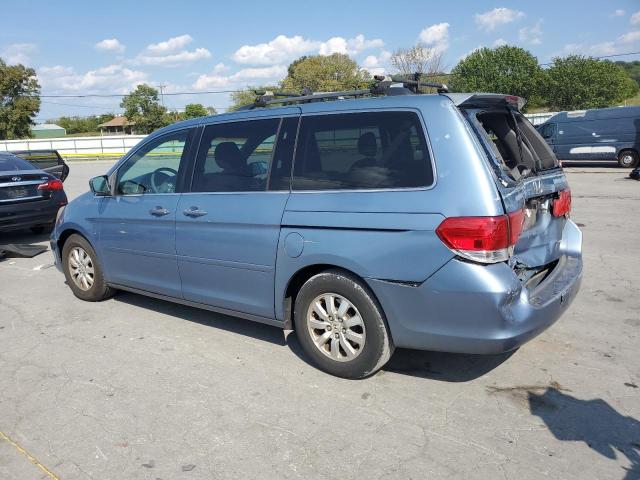 5FNRL38488B089305 - 2008 HONDA ODYSSEY EX BLUE photo 2