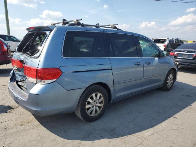 5FNRL38488B089305 - 2008 HONDA ODYSSEY EX BLUE photo 3