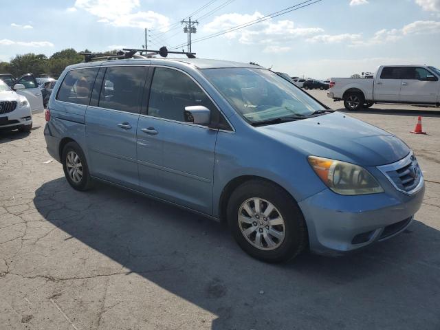 5FNRL38488B089305 - 2008 HONDA ODYSSEY EX BLUE photo 4