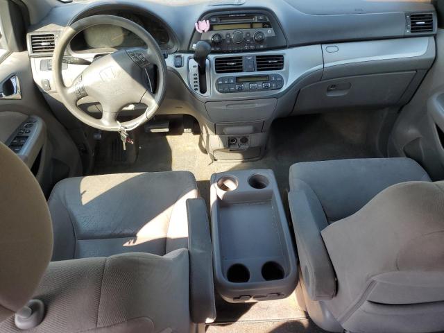 5FNRL38488B089305 - 2008 HONDA ODYSSEY EX BLUE photo 8