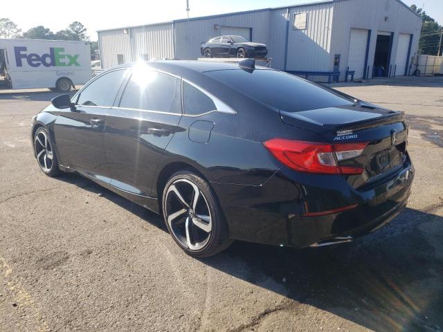 1HGCV2F39JA028498 - 2018 HONDA ACCORD SPORT Siyah fotoğraf 2