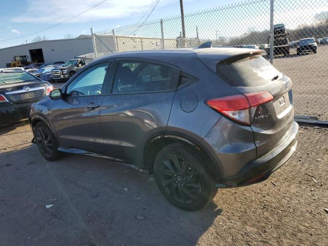 3CZRU6H13NM704221 - 2022 HONDA HR-V SPORT GRAY photo 2