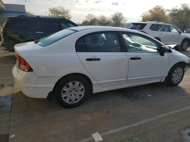 1HGFA16379L001139 - 2009 HONDA CIVIC VP WHITE photo 3