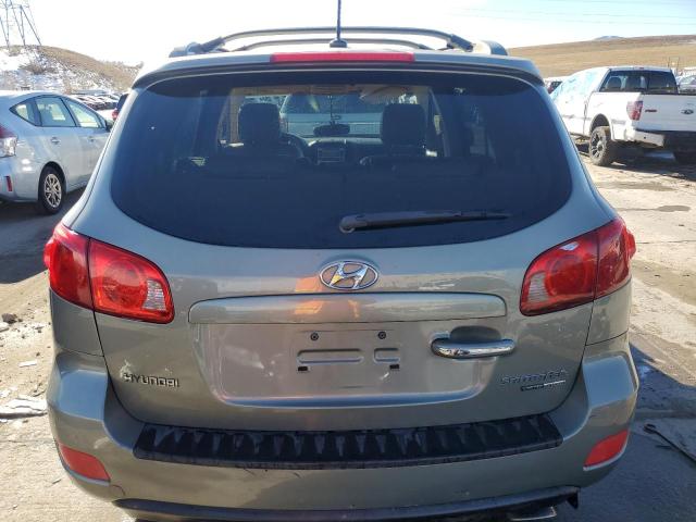 5NMSH73E37H110892 - 2007 HYUNDAI SANTA FE SE GRAY photo 6