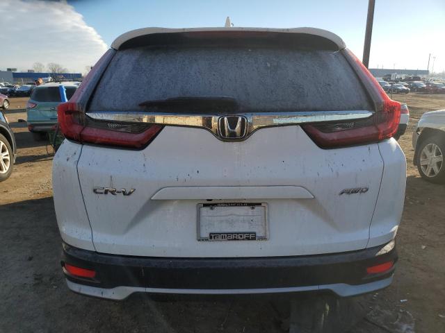 2HKRW2H55MH658651 - 2021 HONDA CR-V EX WHITE photo 6